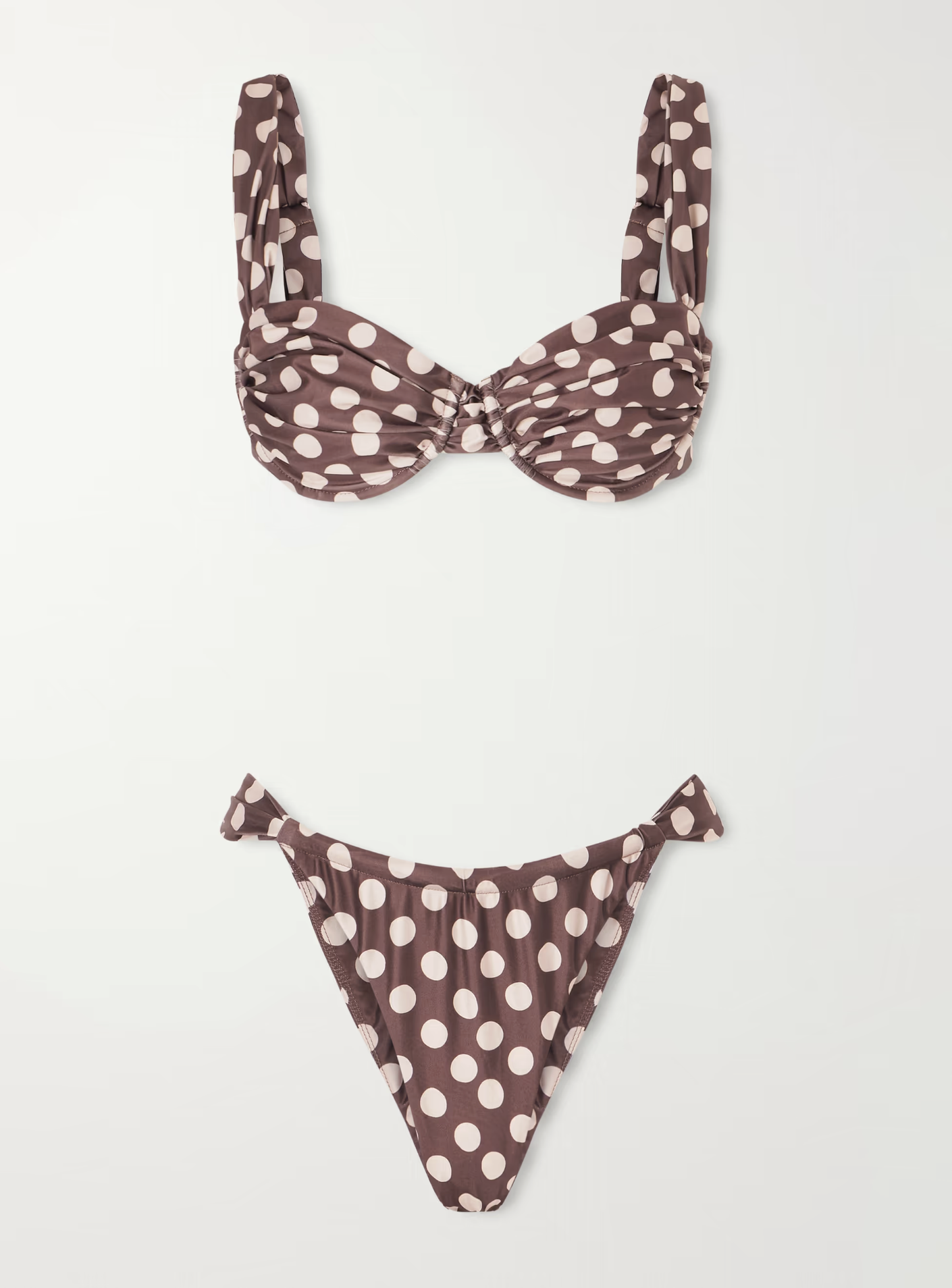 Sol and Andez polka-dot recycled bikini