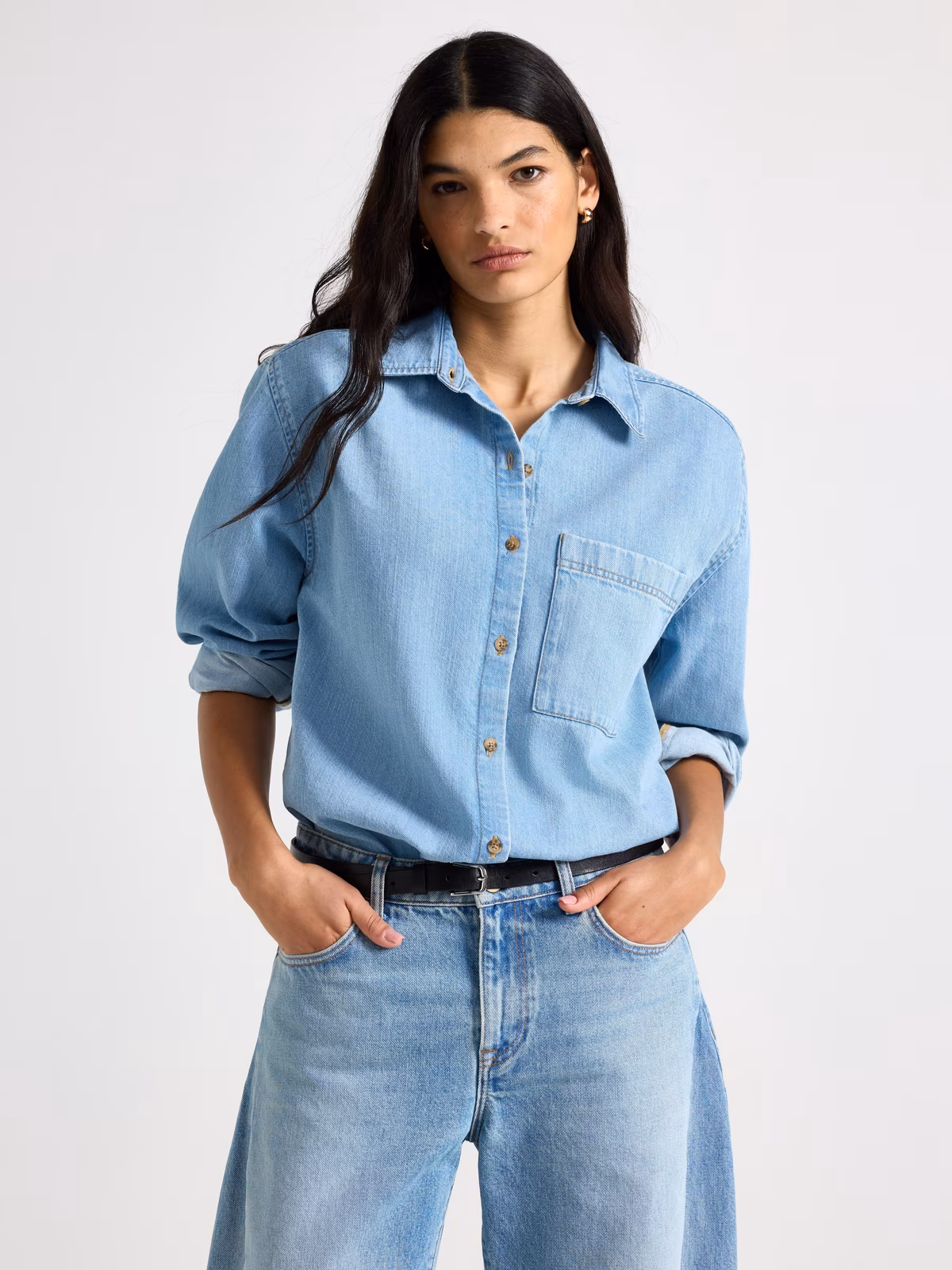 Denimskjorte