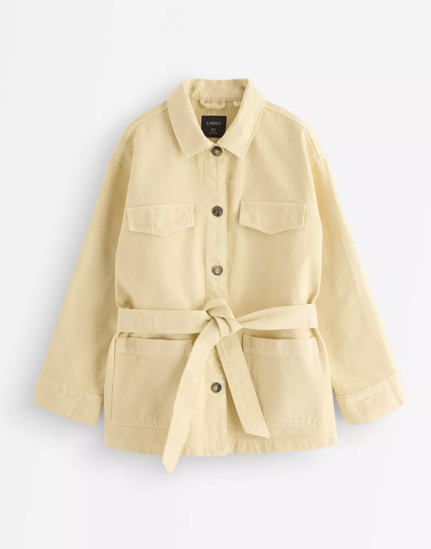 Beltjakke Butter Yellow